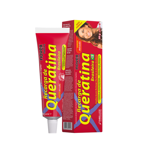 RECARGA DE QUERATINA BRASILEÑA 80 GR